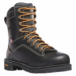 Danner 8-Inch Work Boot,EE,12,Black,PR 17311-12EE