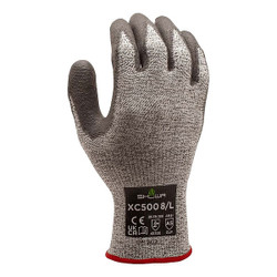 Showa Knit Gloves,Gray,8 in,2XL,PR XC500XXL-10