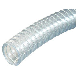 Kuriyama Tubing,Clear,Shore A 73,1 1/2" I.D. K7160-24X25