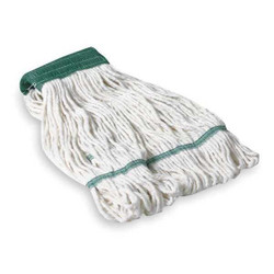 Tough Guy Wet Mop,White,Cotton 1TYU9