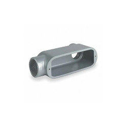 Hubbell Killark Conduit Outlet Body,Iron,Trd Sz 2in OLB-6M