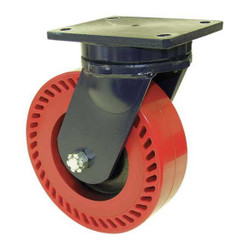 Rwm Plate Caster,Swivel,Nylon,8 1/2"H 95-NYB-0630-S