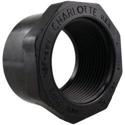 Charlotte Pipe 2 In. Spigot x 1-1/2 In. FPT Reducing ABS Bushing