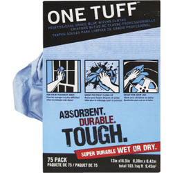 Trimaco One Tuff Wiper Cloths (75-Pack) 84075