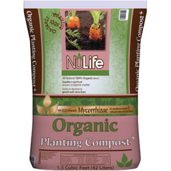 NuLife 1.5 Cu. Ft. 52 Lb. Organic Lawn & Garden Compost WNL03309