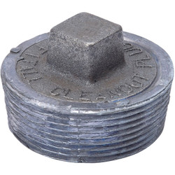 Jones Stephens 4 In. Malleable Black Iron Plug P56-400