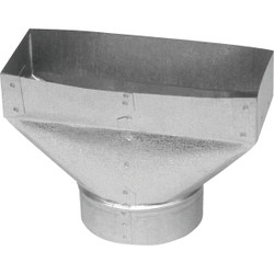Imperial 30 Ga. 6 In. x 10 In. x 6 In. Universal Register Boot GV0707