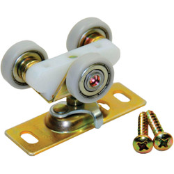 Johnson Hardware 1 In. 3-Wheel Ball Bearing Door Hanger 1125PPK1