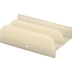 Prime-Line White Tub & Shower Enclosure Bottom Guide M 6219