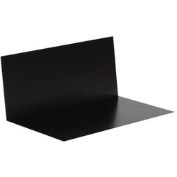Amerimax 3 In. x 4 In. x 7 In. Black Aluminum Pre-Bent Step Flashing Pack of 250