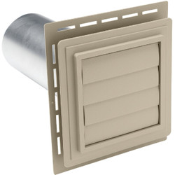 Ply Gem 7" x 7" Tan Vinyl Utility Vents EXVENT A7