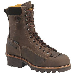 Carolina Shoe Logger Boot,EE,10,Brown,PR CA7522