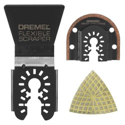 Dremel OscilToolBladeSet,3pcs,W:2";2.75" MM515U