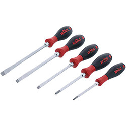 5 Piece SoftFinish X Heavy Duty Slotted and Phillips Screwdriver Set 53095