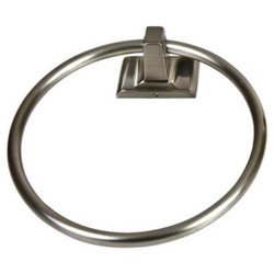 Taymor Towel Ring,Zinc,Satin Nickel,6 in w 01-9404SN