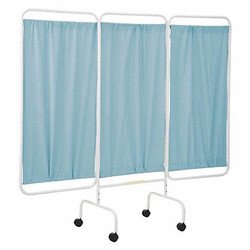 R&b Wire Products Privacy Screen,3 Panel,69inH,Green  PSS-3C/AML/GG