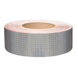 Oralite Reflective Tape,W 2 In,White 18653