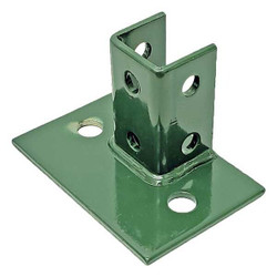 Vast Strut Channel Fitting,Green,1/4 " V62SQGN