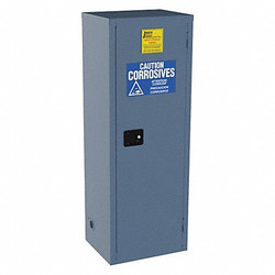 Jamco Corrosive Safety Cabinet,24 gal.,Blue CK24BP