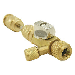 Pro-Set Valve Core Remover, 6 in L, Brass TLVCS