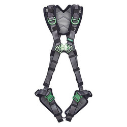 Msa Safety Full Body Harness,V-FIT,XL 10194970