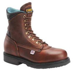 Carolina Shoe 8-Inch Work Boot,D,9,Brown,PR 1809