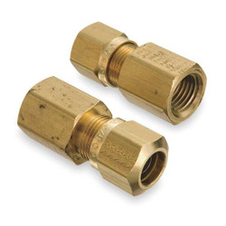 Weatherhead Female Connector,3/8-18,1/2 In Tube Sz 1466X8