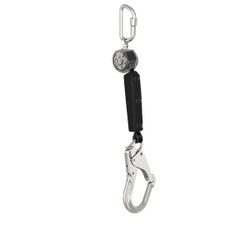 Msa Safety Self Retracing Lanyard,End Snap Hook VTOHW-011-DA-A