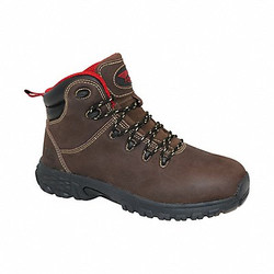 Avenger Safety Footwear 6-Inch Work Boot,M,10 1/2,Brown,PR A7421