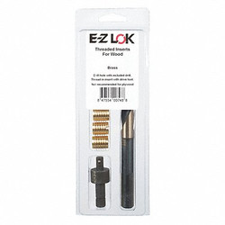 E-Z Lok Thread Insert Kit,Brass,Size M8 x 1.25 EZ-400-M8