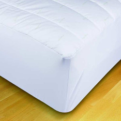 Martex Mattress Pad,Twin,39x75 In.,PK4  5014141