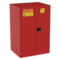 Jamco Cabinet,2-Dr,120 gal,Flammable,34x65x43 BN120RP