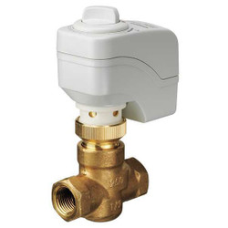 Siemens Zone Valve,Globe, 1/2 in. NPT  254-01121