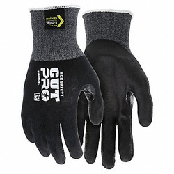 Mcr Safety Coated Gloves,Finished,Knit,M/8,PR  9188PUBM