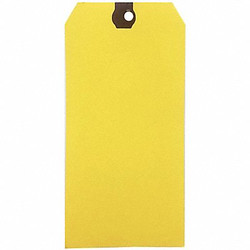 Sim Supply Blank Shipping Tag,Paper,Yellow,PK1000  61KT34
