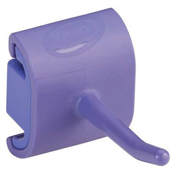 Vikan Tool Wall Bracket,1 5/8 in L,Purple  10128