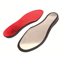 Impacto Puncture-Resistant Insoles,Black/Red,PR ARMORSTEPE