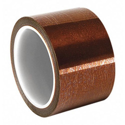 3m Elec Tape,15 ft Lx4 in W,3 mil,Amber 1205