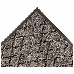 Notrax Carpeted Entrance Mat,Charcoal,4ft.x6ft. 125S0046CH