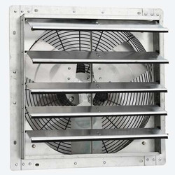 Canarm Shutter Fan,18In Bld Dia,Galvalume,120 GSF3-18A