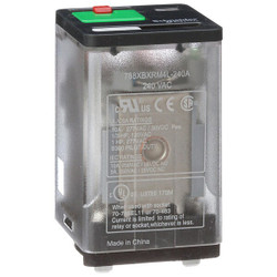 Schneider Electric General Purpose Relay,240VAC, 10A, 8Pins 788XBXRM4L-240A