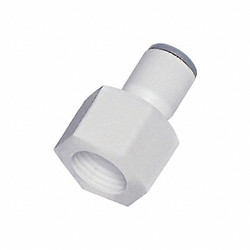 Parker Fitting,3/8",Polymer,Push-to-Connect 6325 60 133WP2
