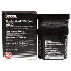 Devcon Plastic Steel Epoxy Putty 10110, 1 Pound Pack of 4