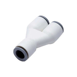 Parker Fitting,Union Wye,1-7/16",Polymer 6340 06 00WP2