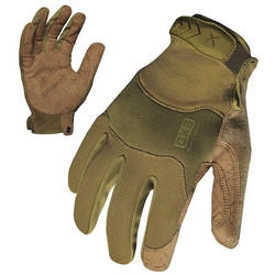 Ironclad Performance Wear Tactical Glove,Green,L,PR  G-EXTPODG-04-L
