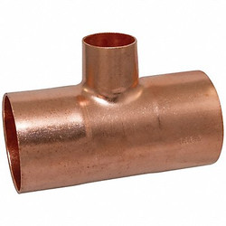 Nibco Reducing Tee,Wrot Copper,2"x2"x1-1/4" 9102850