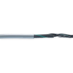 Chainflex Control Cable, 14 AWG, Gray, PVC, 100 ft CF130US-25-04-100