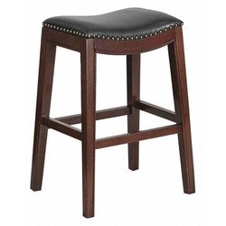 Flash Furniture Backless Stool,Cappuccino,30" TA-411030-CA-GG