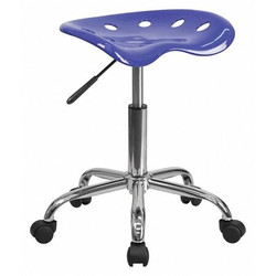 Flash Furniture Tractor Seat w/Chrome Frame,Ntcl Blue LF-214A-NAUTICALBLUE-GG