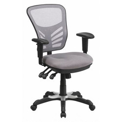 Flash Furniture Mid-Back Exec Chair,Gray HL-0001-GY-GG